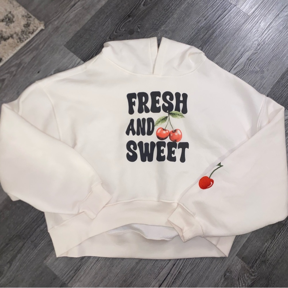 Oversized Cherry Hoodie